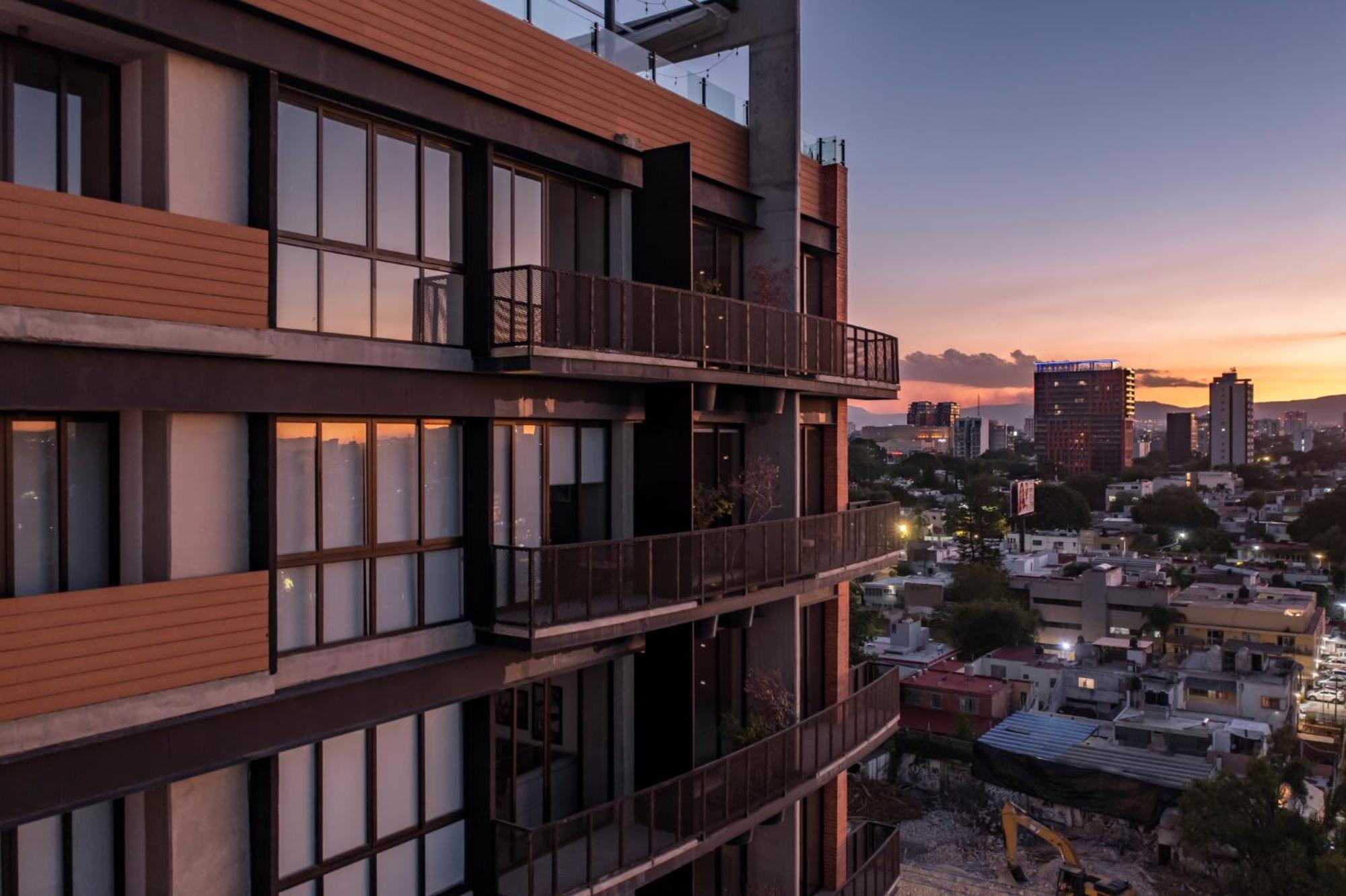 Апарт отель Tribeca Flat Witgdl Гвадалахара Экстерьер фото